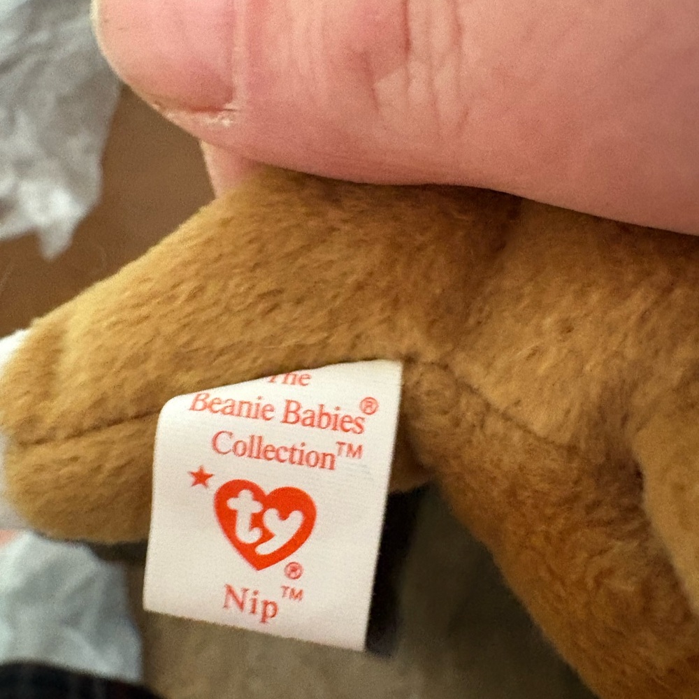 Rare Nip Ty Beanie Baby Cat: 1994 Vintage Collectible with multiple Errors! - Picture 3 of 4